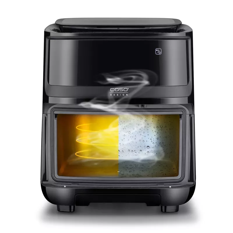 Kepimo ir garinimo aparatas Caso Steam and AirFry 700, 1700 W, 7 L, juodas