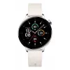 Išmanusis laikrodis ONEPLUS OnePlus Watch 3 43 mm, 1,32 colio AMOLED 466×466, Titanium/Silver, balta guminė juosta, GPS, Wi‑Fi