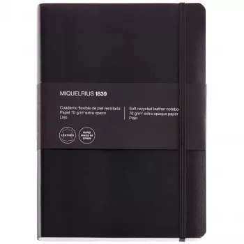 Užrašinė Jakob Maul GmbH LEATHER1839 152x210 mm kvadratinis 5 mm 100 lapų (A040590)