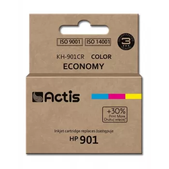 Actis KH-901CR kasetė HP 901XL (CC656AE) pakaitalas; standartinė; 18 ml; spalvota