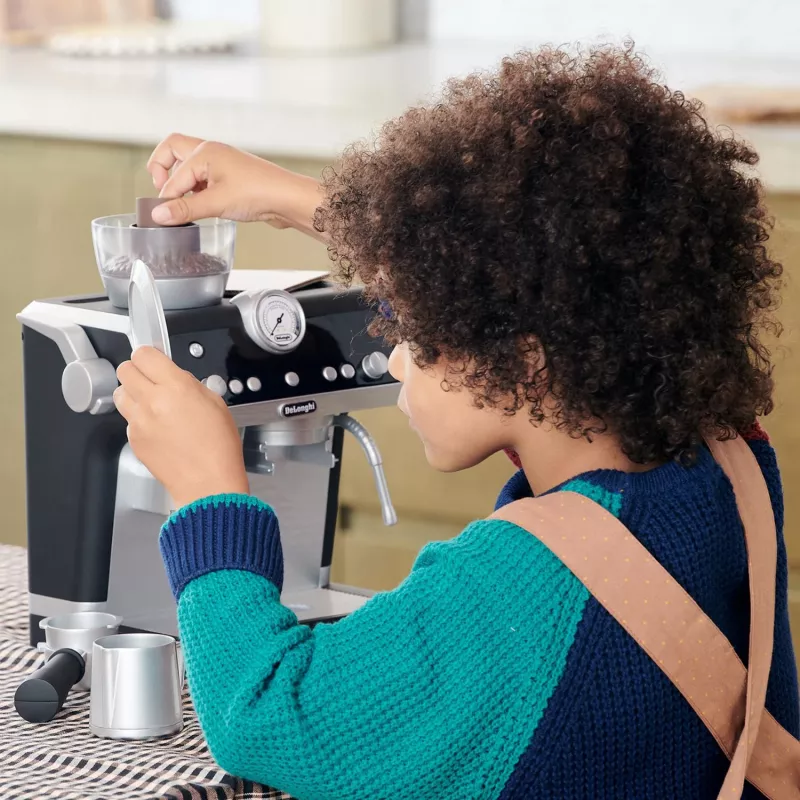 DeLonghi Barista kavos aparatas, vaikų namų žaislas