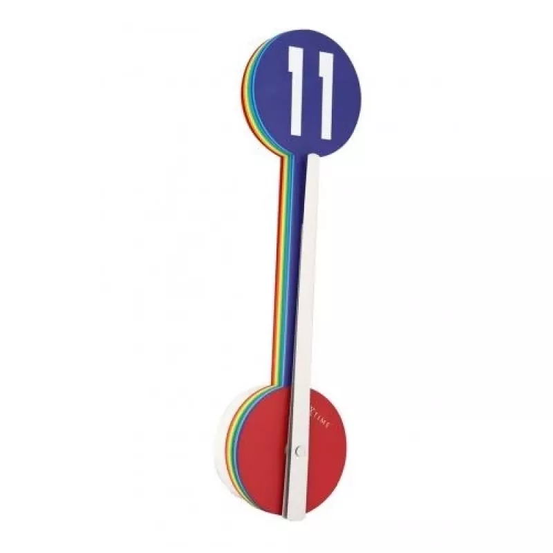 NeXtime Colour Guide sieninis laikrodis 2995di, Ø 60 cm, vaivorykštinis