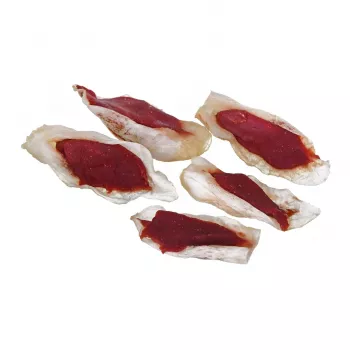 PETITTO Kiškio ausis su anties įdaru šunų skanėstai 500 g