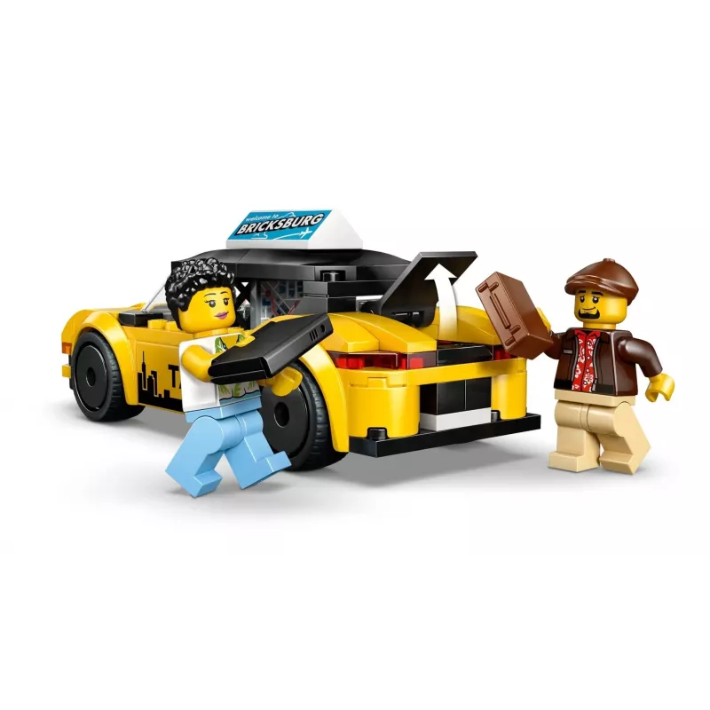 LEGO CITY 60487 Geltonas taksi