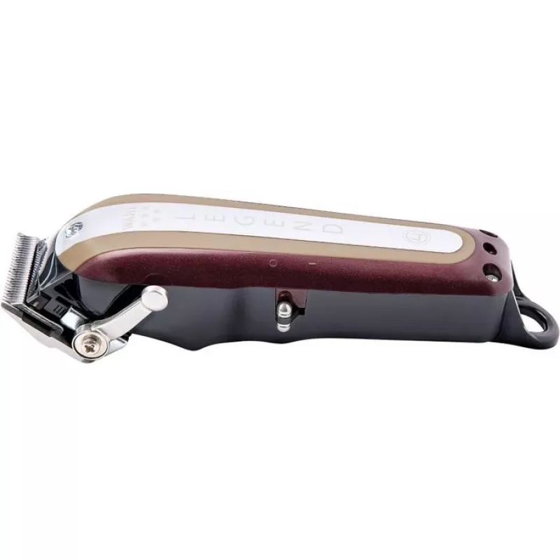WAHL Cordless Legend Burgundo, Sidabrinė Ličio-Jonų (Li-Ion) besvorė kirpimo mašinėlė