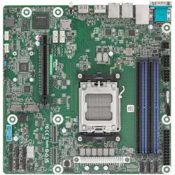 Pagrindinė plokštė ASRock EPYC4000D4U KNOLL3 X300 Micro ATX lizdas AM5 DDR5 4 DIMM 48 GB SATA III Gigabit LAN