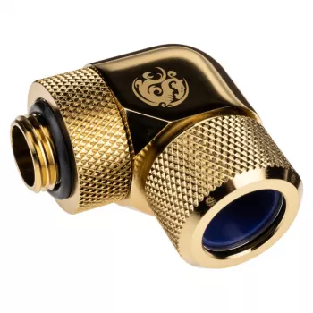 Žalvarinė jungtis BitsPower BP-TBE90RMLA14 14 mm kompiuterio aušinimo sistemai