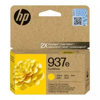 Originali HP 937e EvoMore geltona kasetė (4S6W8NE)