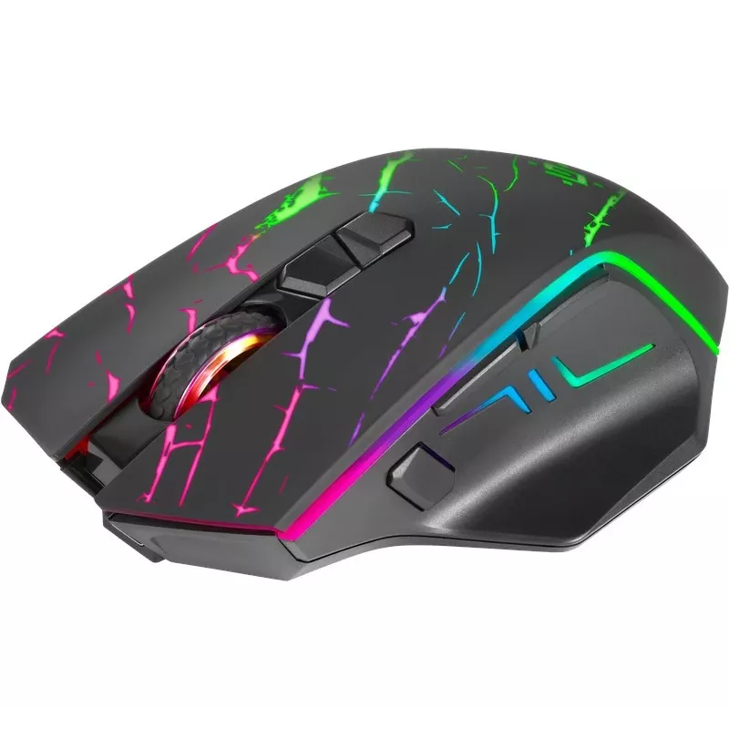 Bevielė žaidimų pelė DEFENDER URAN GM-503 Optic RF RGB 3200dpi 8P