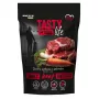 Šlapias šunų ėdalas BIOFEED Tasty Life jautiena 90% 500 g pakelis, pilnavertis suaugusiems šunims, baltymai 12%, riebalai 6,5%, drėgmė 79%