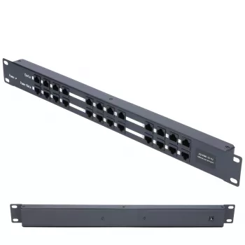 Extralink PoE Injektorius 12 prievadų 12x 100Mb/s RJ45, stelažinis