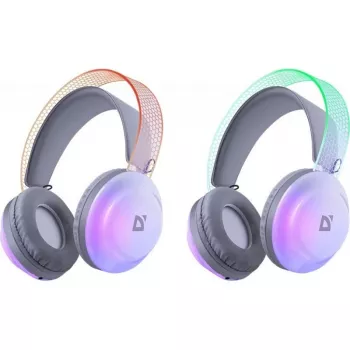 Belaidės ausinės DEFENDER Freemotion B651 – lankelio, uždaros akustikos, 20–20000 Hz, 105 dB, USB-C, AUX