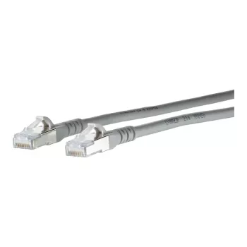 BTR 1308452533-E Patch kabelis Cat.6a AWG26 2RJ45 2,5m Pilkas 10GB_T SFTP LS0H (1308452533-E)