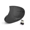 Belaidė pelė ESPERANZA EM133 – ergonomiška dešinei rankai, 1600 DPI, 6 mygtukai, 2.4 GHz USB nano imtuvas, 10 m atstumas, juoda
