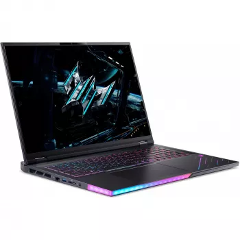 Nešiojamas kompiuteris Acer Predator PH18-73-93YX — Intel Core Ultra 9 275HX, 18 colių WQUXGA 3840×2400, 64 GB DDR5, 2 TB SSD, NVIDIA GeForce RTX 5090, Windows 11 Pro, juodas