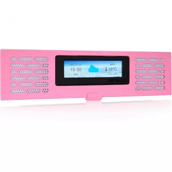 LCD skydelio rinkinys Thermaltake AC-067-OOANAN-A1 Mini Tower Rožinis 5V 14W