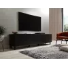 TV spintelė cama meble ETNA 200 x 42 x 52 cm, juodos matinės spalvos, medžio drožlių plokštės viršus