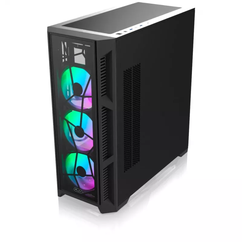 RAIJINTEK PONOS Ultra Midi bokštas, PC, juodas, ATX/EATX/micro ATX/Mini-ITX, SPCC korpusas