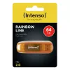 USB atmintukas Intenso 64 GB USB Type-A 2.0 Oranžinis