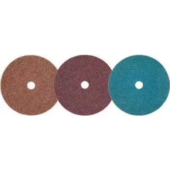 3M abrazyvinis veltinio diskas šiurkštus D.115mm su Velcro valymo ir apdailos darbams (65333)
