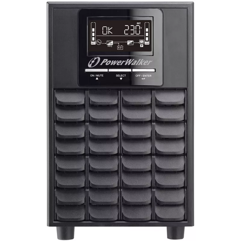 PowerWalker VFI 1500 CG PF1 nepertraukiamo maitinimo šaltinis (UPS) dvigubo keitimo (Online) 1,5 kVA 1500 W 4 AC lizdai