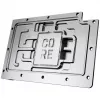 Vandens blokas vaizdo plokštei Alphacool RTX 5080 Phoenix Transparent Silver su galine plokšte