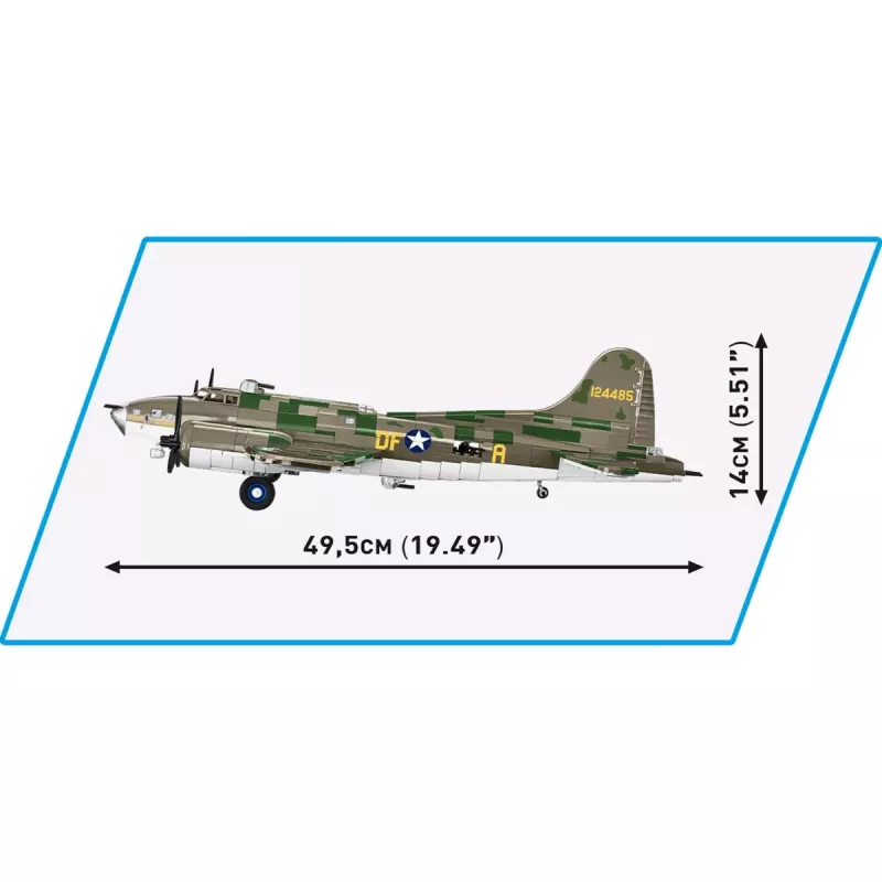 Konstruktorius Cobi Boeing B-17F Flying Fortress Memphis Belle Executive Edition