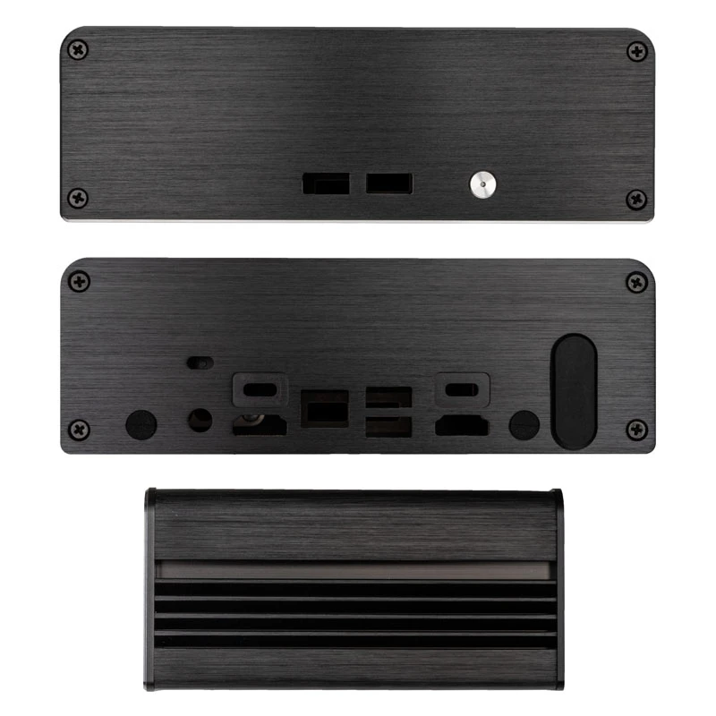 Korpusas Akasa MaxWell Pro Mini-ITX mažo formato juodas