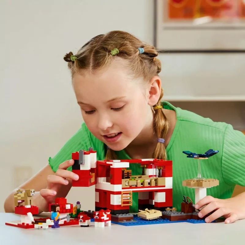 LEGO MINECRAFT 21270 Mooshroom namas