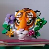 Konstruktorius LEGO Art Fauna Collection Tigras 31217 – pastatomas tigro modelis