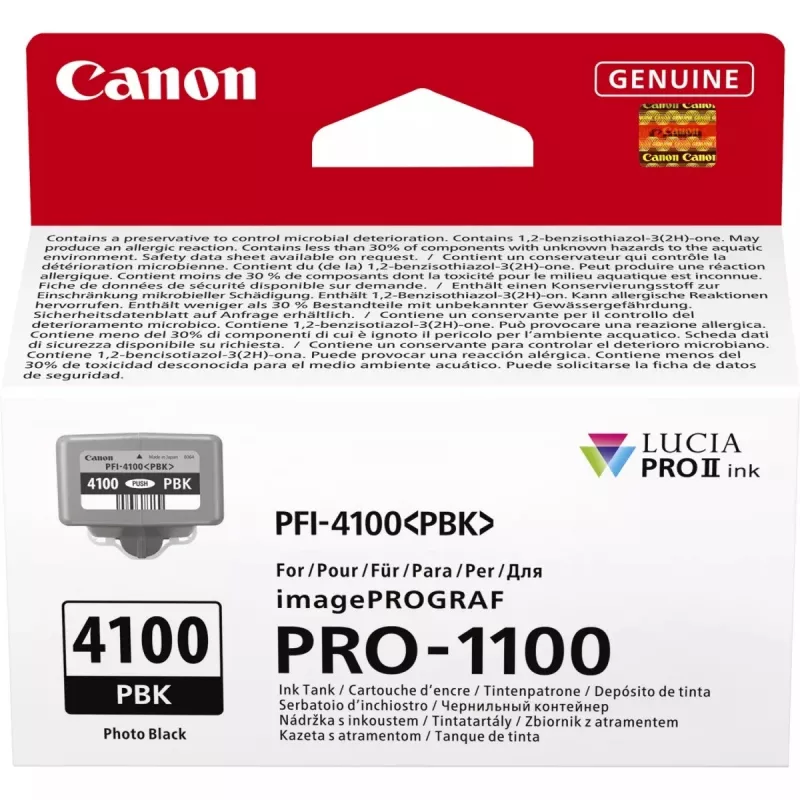 Canon LUCIA PRO II fotodažų kasetė 1 vnt. Originali standartinės talpos fotoduona