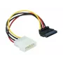 Maitinimo laidas SATA HDD 4pin kištukas kampuotas DeLOCK 60101