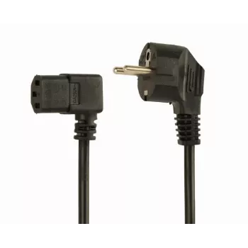 Maitinimo laidas kampuotas VDE 1,5 m / PC-186A-VDE1B-1,5M GEMBIRD