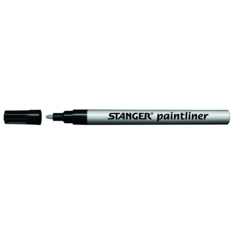 Markeris Stanger Paintliner B10 sidabrinis 1–2 mm tikslioms linijoms
