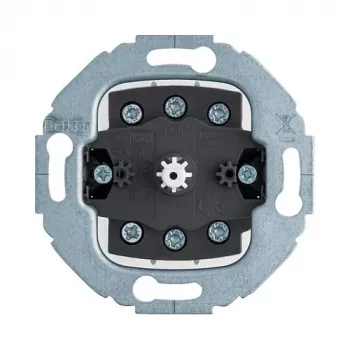 Priedas jungiklio mygtukas berker 383803 – juodai pilkas, metalinis ir plastikinis korpusas, 1 vnt.