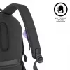 Casual kuprinė XDDESIGN Bobby Soft su 15,6 col. nešiojamojo kompiuterio skyriumi, 16 L, PET, juoda