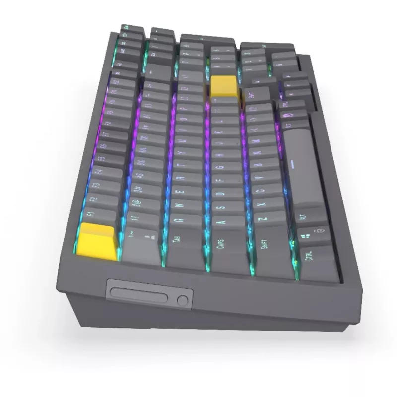 Celeris 1800 žaidimų klaviatūra, pilka, US išdėstymas, ENDORFY Yellow by Gateron