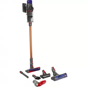 Dyson Cyclone V10 Absolute 2-in-1 belaidis šluotinis dulkių siurblys, sausas, be maišelio, vario ir nikelio spalvos