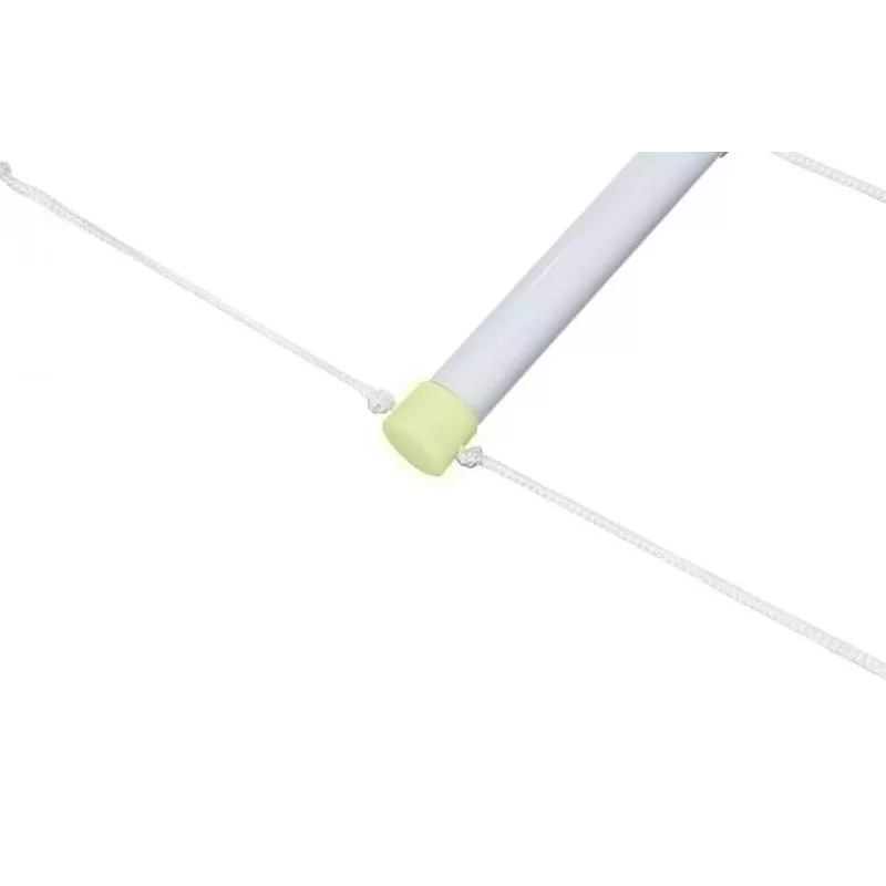 Reabilitacinė kopėtėlė lovai Qmed DRQM3G0AAXXXP, 4 pakopos, polietilenas, max apkrova 90 kg, fluorescencinė, laiptelio plotis 25 cm