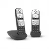 Gigaset A690 Duo Analoginis telefonas su skambučių ID Juoda, Sidabrinė