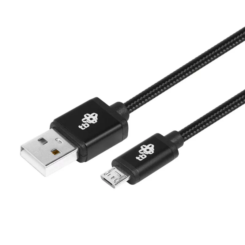 TB Micro USB – USB 1,5 m laidas juodas (AKTBXKU2SBA150B)