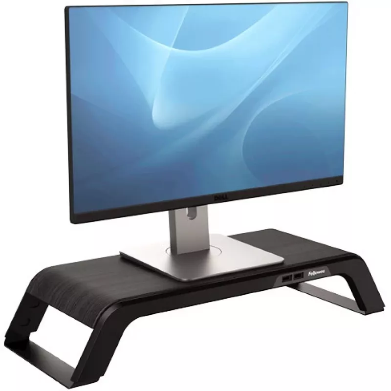 FELLOWES Hana Monitor Stovas - Juodas 230V EU/UK