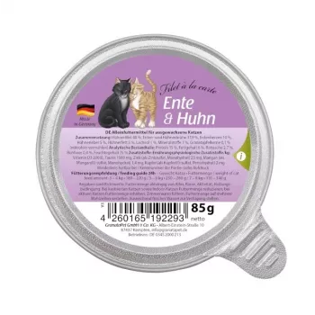 GRANATAPET Filet á la carte Antiena su vištiena - šlapias kačių ėdalas - 85g