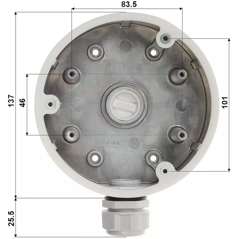 Laikiklis kameroms Hikvision DS-1280ZJ-PT6