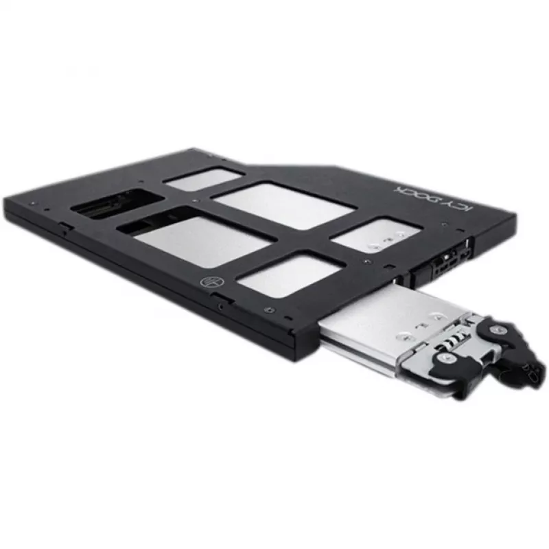ICY DOCK - ToughArmor MB852M2PO-B - 2x M.2 NVMe PCIe 4.0 SSD zu 2x OCuLink Ultra Slim Wechselrahmen