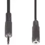 Garso ilginimo laidas 3.5mm e+p B 125 juodas 3m