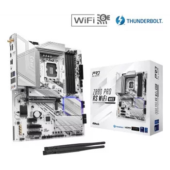 Motininė plokštė ASRock Z890 Pro RS WiFi White Intel Z890 LGA 1851 ATX