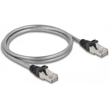 Tinklo kabelis DeLOCK RJ45 Cat.6A U/FTP RJ-45 1 m sidabrinis