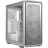PC korpusas Cooler Master MasterFrame 600 Mesh sidabrinis – ATX/EATX, priekyje 2×200mm, 2.5 colio/3.5 colio diskams