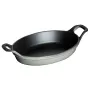 Mini ovalinis kepimo ir troškinimo indas Staub 250 ml Graphite